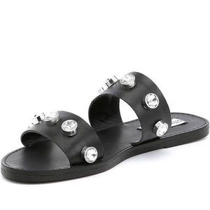 Steve Madden Jessy Sandal - Woman’s black size 7
